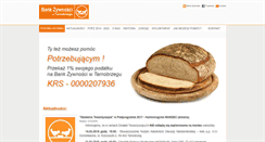 Desktop Screenshot of bankzywnosci.tbg.net.pl
