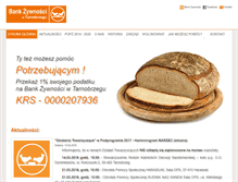 Tablet Screenshot of bankzywnosci.tbg.net.pl